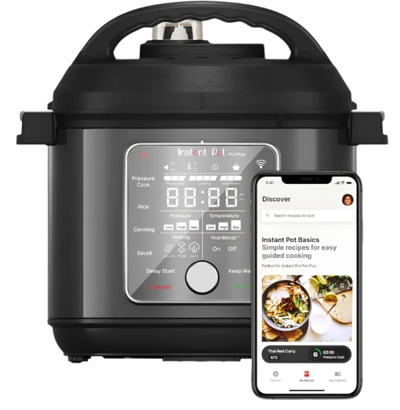 Pro Plus Wi-Fi Smart 10-in-1 Pressure Cooker — Multicooker, Instant Pot