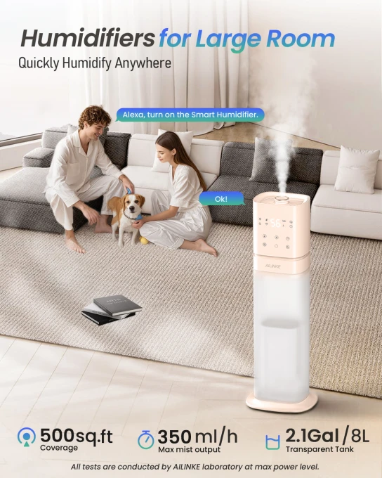 Smart Humidifier Large Room — Humidifier, AILINKE
