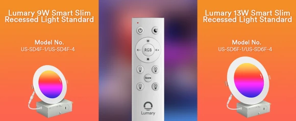 Smart Recessed Lighting, Lumary