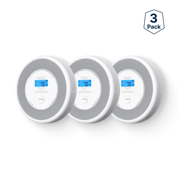 Smart Smoke and Carbon Monoxide Detector with Voice Location, X-Sense