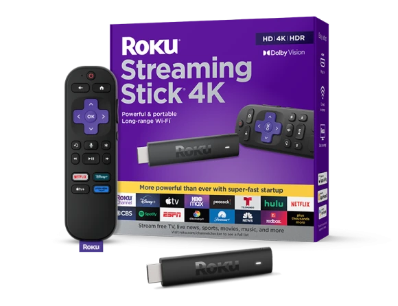 Streaming Stick — Smart TV, Roku