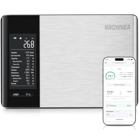 Smart Food Kitchen Scale with Nutritional Calculator — Smart Scale, MrOwner