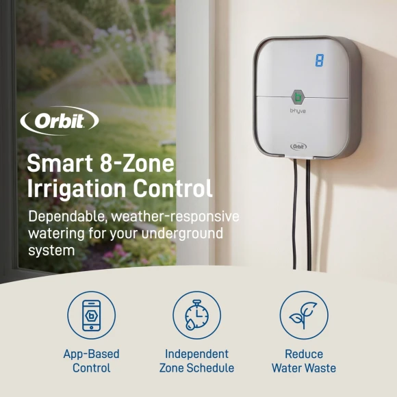Smart Indoor Sprinkler Controller — Irrigation System, Orbit