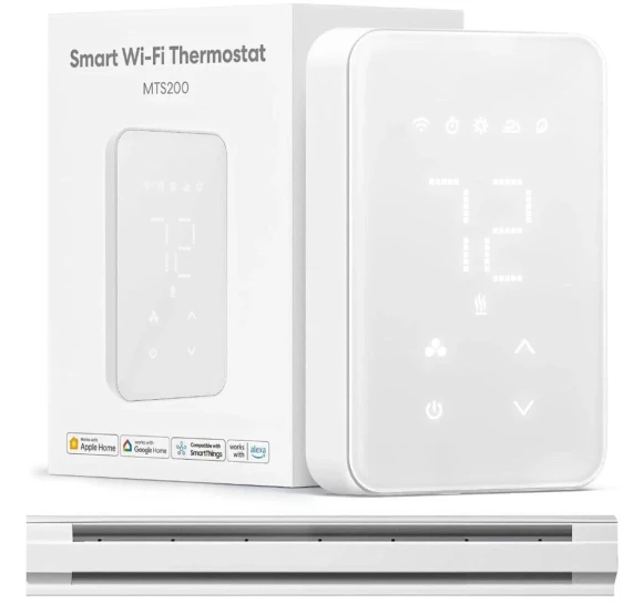 Smart Thermostat for Electric Baseboard and In-Wall Heaters — Smart Thermostat, meross