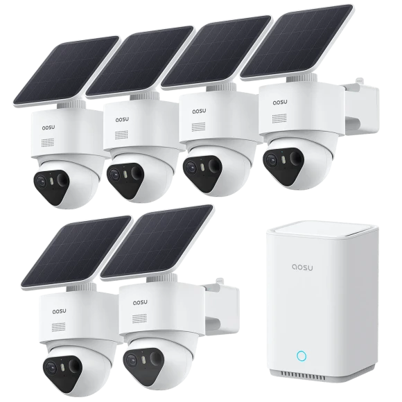4K Security Cameras Wireless Outdoor Kit — Security Camera, AOSU
