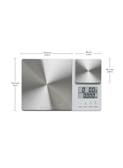 Dual Platform Digital Kitchen and Food Scale — Kitchen Gadgets, KitchenAid