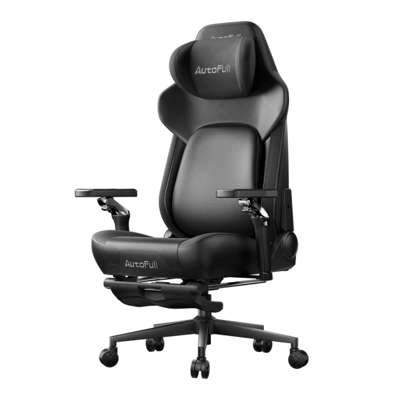 Gaming Chair with Massage, Ventilation, Heating, and Adjustable Lumbar Support — Smart Chairs, AutoFull