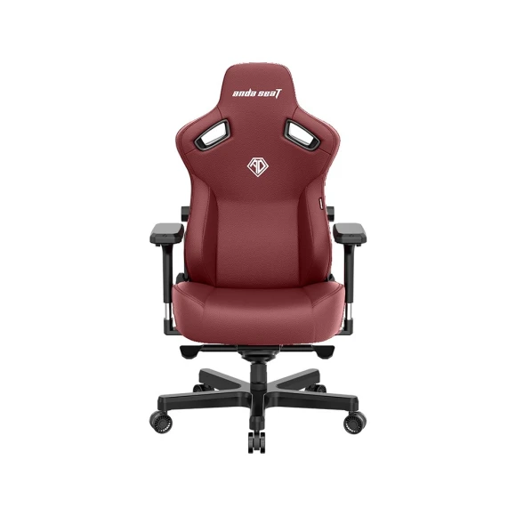 Large Gaming Chair for Adults - Ergonomic Maroon PVC Leather Gaming Seat with Lumbar Support, Comfortable Office Chair... — Smart Chairs, Anda Seat