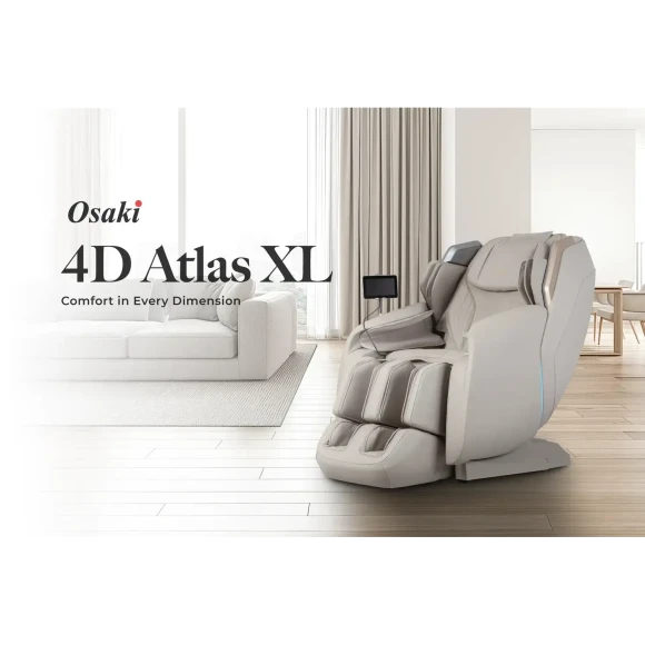 Massage Chair with Deep Calf Massage and Smart Body Scan — Massage Chairs, Osaki