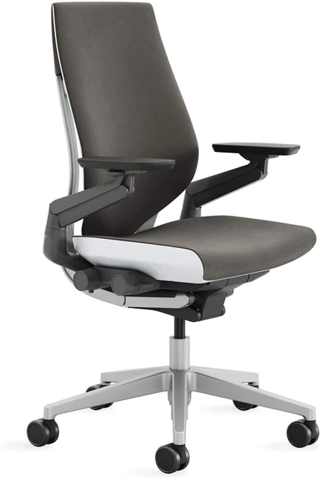 Office Chair with Wheels for Carpet - Ergonomic Work Chair - Comfortable - Intuitive-to-Adjust for Desk - 360-Degree... — Smart Chairs, Steelcase