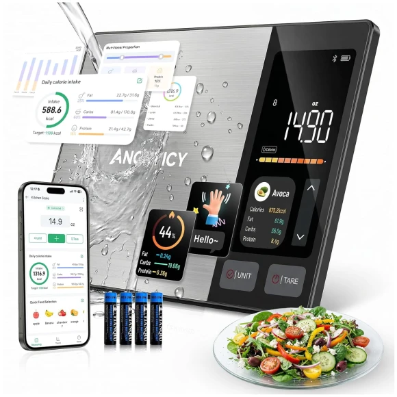 Smart Food Scale with Nutritional Calculator — Smart Scale, Angryicy