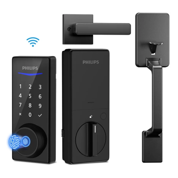 WiFi Smart Lock with Front Door Handle Set — Smart Lock, Philips