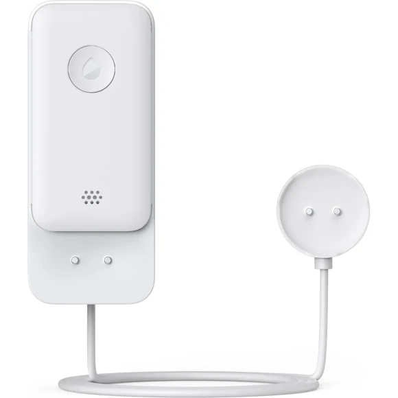 WiFi Water Leak Detector with Adjustable Alarm and App Alerts — Water Shut Off Valve, SwitchBot