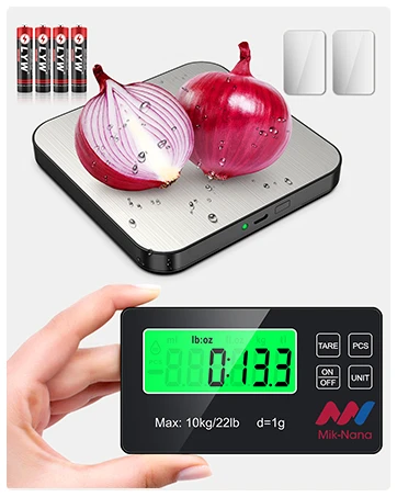 Digital Kitchen Scale with Remote Display — Kitchen Gadgets, Mik-Nana