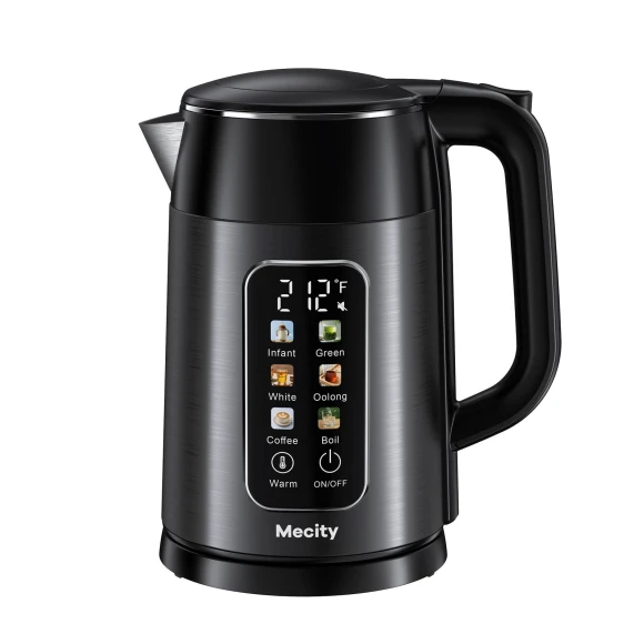 Electric Kettle with Touch Screen Temperature Control — Electric Kettle, Mecity
