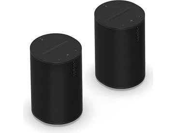 Era 100 - Black - Wireless, Alexa Enabled Smart Speaker (Pack of 2) — Smart Speaker, Sonos