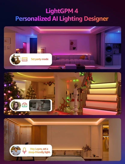 S2 AI Smart LED Strip Lights — LED Strip Lights, Lepro