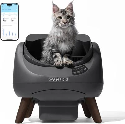Self Cleaning Cat Litter Box Open-X — Self-Cleaning Litter Box, CATLINK