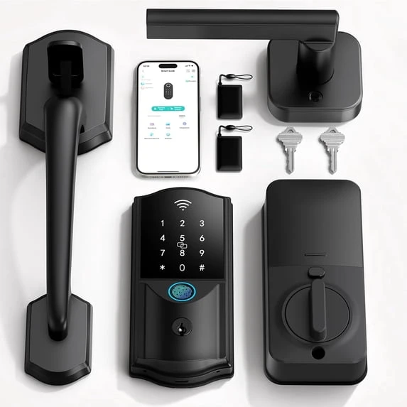 Smart Front Door Lock with Handle — Smart Lock, Firstriver