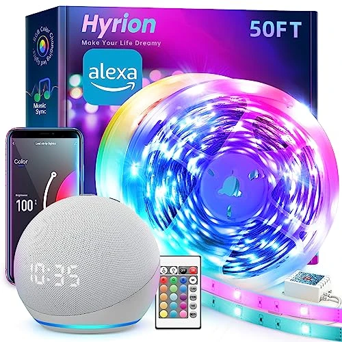 USB-Powered RGB LED Strip Lights, Music Sync & Sound-Reactive Color Changing Lights — LED Strip Lights, hyrion