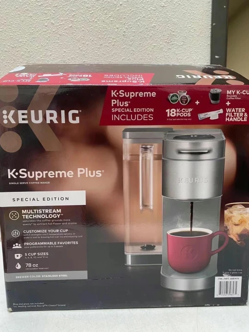 K-Supreme Plus Single Serve Special Edition Coffee Maker — Coffee Maker, Keurig