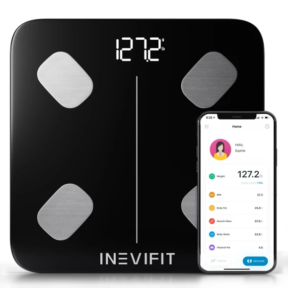 Smart Body Fat Scale — Smart Scale, INEVIFIT