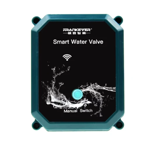 Smart Water Valve WiFi Remote Control Faucet Timer for Hose — Water Shut Off Valve, FRANKEVER