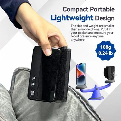 Wireless Blood Pressure Monitor Upper Arm Bluetooth — Blood Pressure Monitor, METIKO