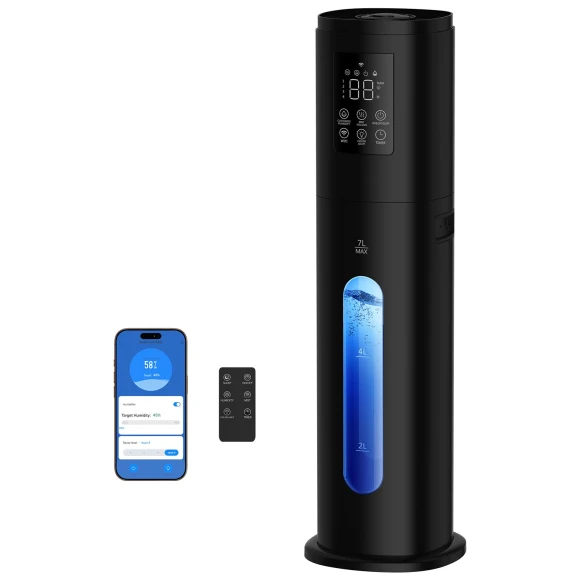 Humidifier with Large Tank and Smart Control — Humidifier, Jingkey