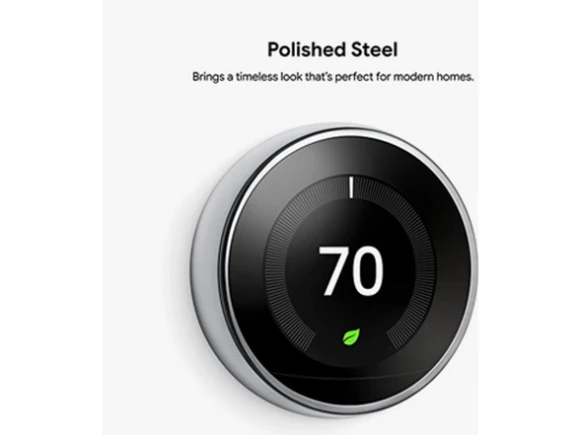Learning Thermostat — Smart Thermostat, Google