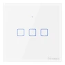 3 Gang Smart WiFi Wall Light Switch with Google Home/Alexa — Smart Switch, Sonoff