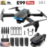 Dual Camera Drone with Wi-Fi and App Control, 1080p HD, GPS Hold, Outdoor Use, E99pro