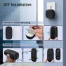 Thumbnail Wireless Doorbell with 2 Receivers and 2 Push Buttons — Video Doorbell, SECRUI