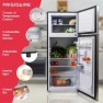 Thumbnail 2 Door Apartment Size Refrigerator Freezer Combo, 7.5 cu ft, Stainless Steel, Frigidaire