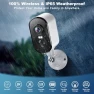 Thumbnail 360° Pan Rotating 2K Wireless Outdoor Security Camera with AI Motion Detection — Security Camera, ZEEPORTE SECURITY