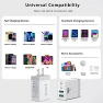 Thumbnail USB C Wall Charger, 2-Pack, 40W Fast Charging Block, 4-Port PD Power Adapter — Power Bank, Aiminu