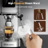 Thumbnail 20 Bar Espresso Machine with Milk Frother & LCD Panel, RELEXNOW