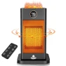 Thumbnail 1500W PTC Fast Heating Space Heater with Humidifier and 3D Flame Effect, Verminget