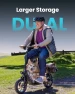 Thumbnail Electric Scooter with Large Middle Basket, 550W Motor, Foldable Design — Electric Scooter, Gyroor