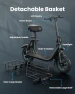 Thumbnail Electric Scooter with Large Middle Basket, 550W Motor, Foldable Design — Electric Scooter, Gyroor