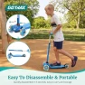 Thumbnail Kids Kick Scooter with LED Wheels and Adjustable Handlebars, Gotrax