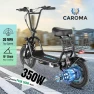 Thumbnail Peak 1200W Electric Scooter with Seat, 30Miles Range, 20MPH Top Speed, Foldable — Electric Scooter, Caroma