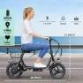 Thumbnail Peak 1200W Electric Scooter with Seat, 30Miles Range, 20MPH Top Speed, Foldable — Electric Scooter, Caroma