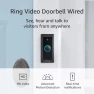 Thumbnail Video Doorbell Wired with Two-Way Talk and HD Camera — Video Doorbell, Ring