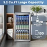 Thumbnail Mini Fridge Beverage Cooler — Smart Refrigerator, Electactic