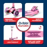 Thumbnail 3-Wheel Kids Scooter with Lean-to-Steer Technology, Dribbl