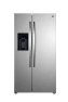 Thumbnail Counter-Depth Side Refrigerator/Freezer with Water Dispenser, Ice Maker, Stainless Steel, Kenmore