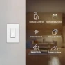Thumbnail Smart Light Switch HS200P3, Single Pole, Wi-Fi, Works with Alexa and Google Home — Smart Switch, TP-Link