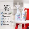 Thumbnail Toy Disinfectant Spray Kills 99.9% of Viruses and Bacteria, Rinse Free, 16 oz Bottle, Pack of 2, CleanSmart