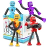 Thumbnail Sensory Travel Robot Toys for Kids, 4Pcs Set, CHESLICR